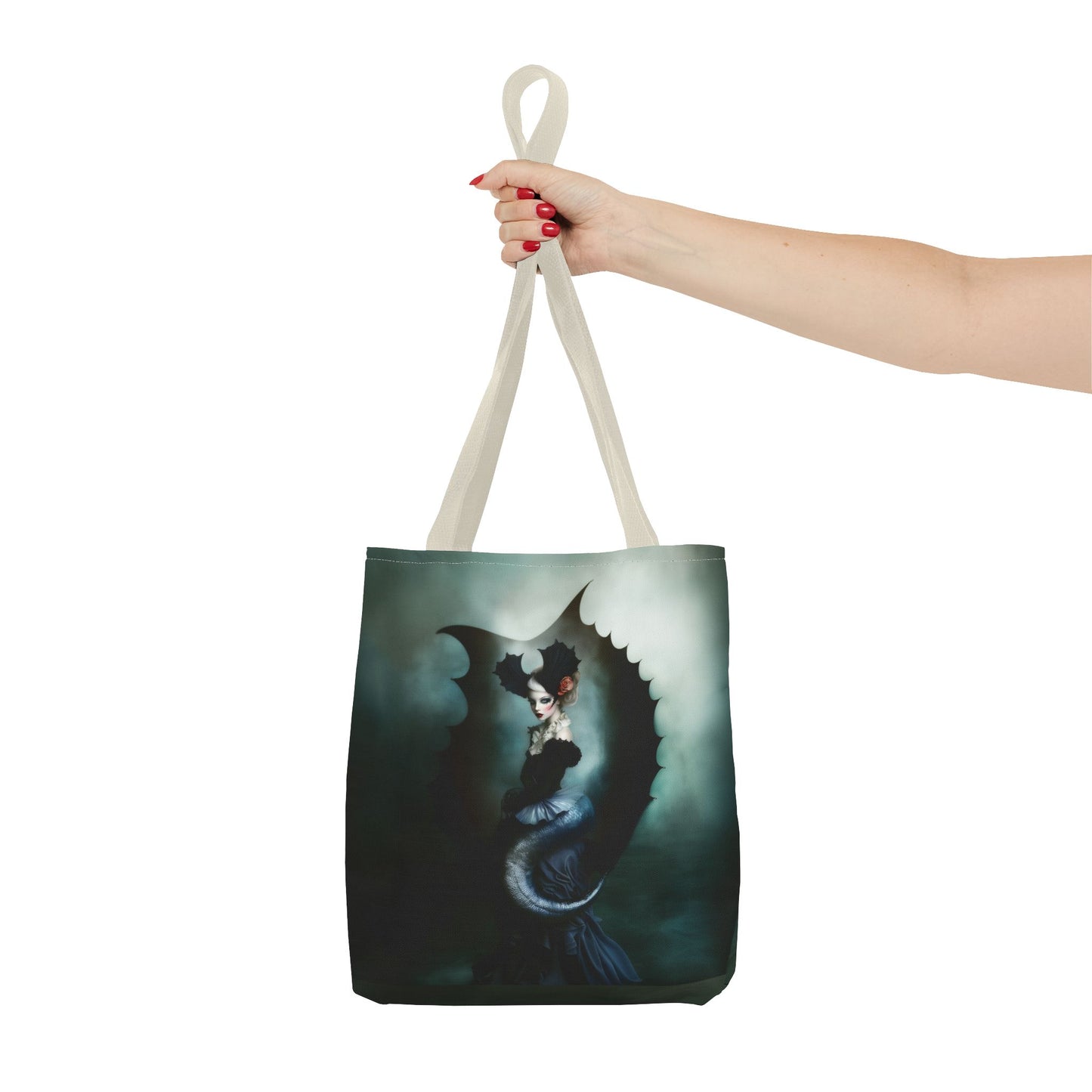 Gothic mermaid Tote Bag