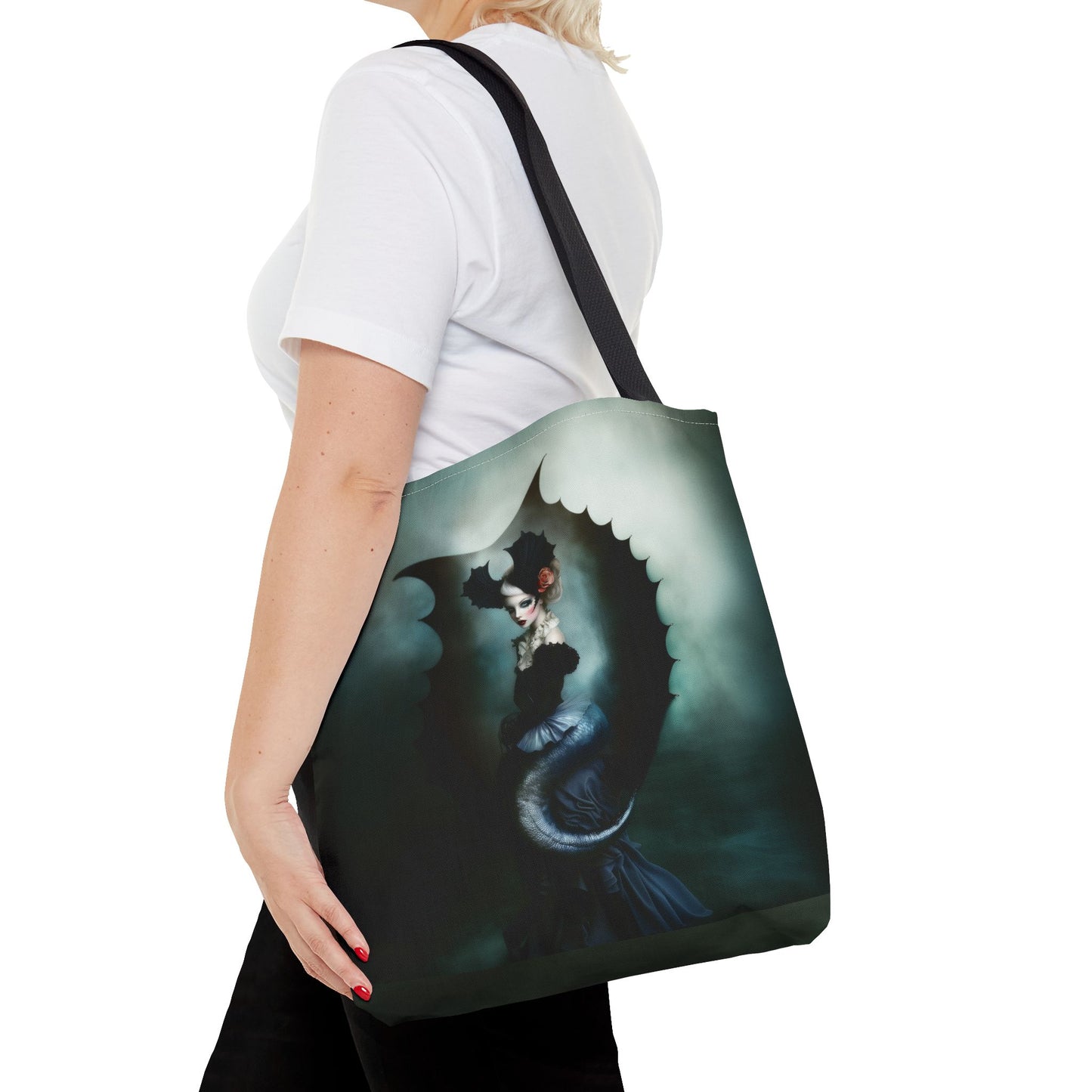 Gothic mermaid Tote Bag
