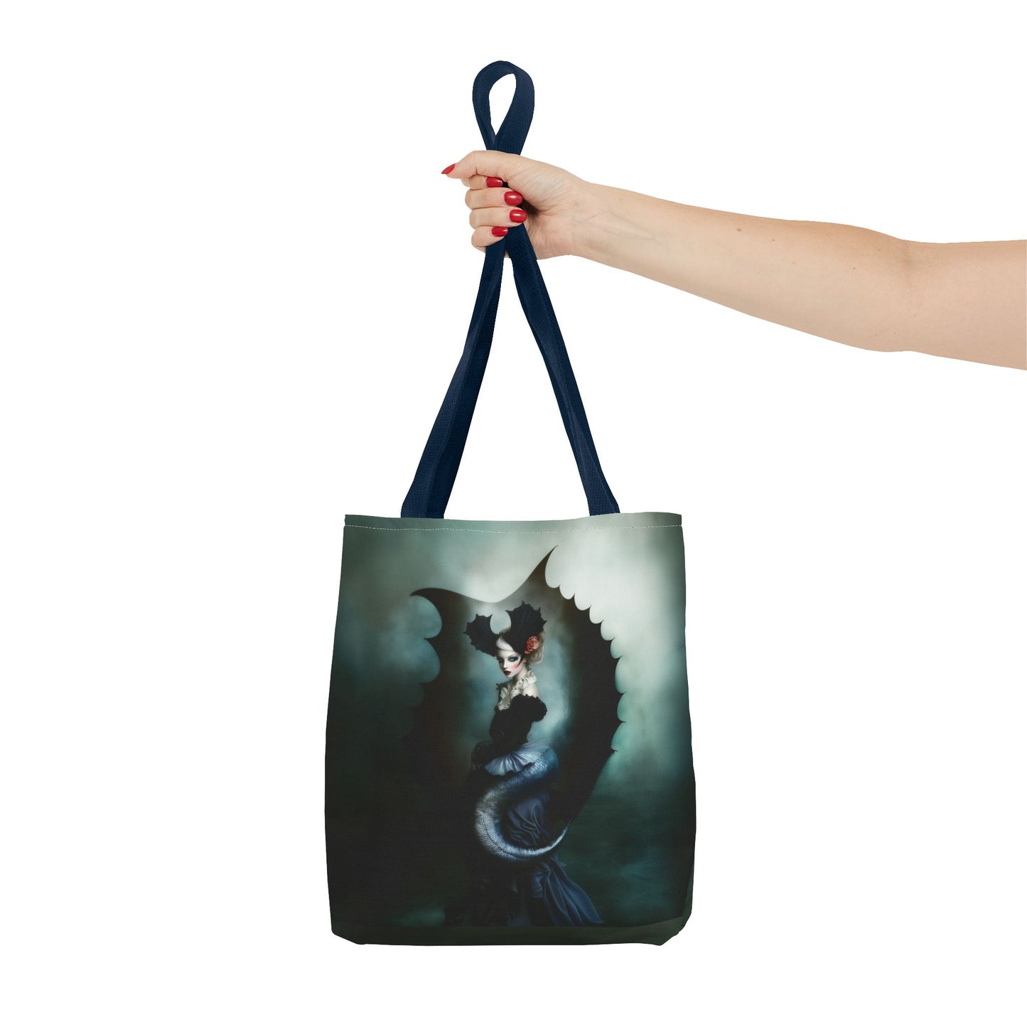 Gothic mermaid Tote Bag