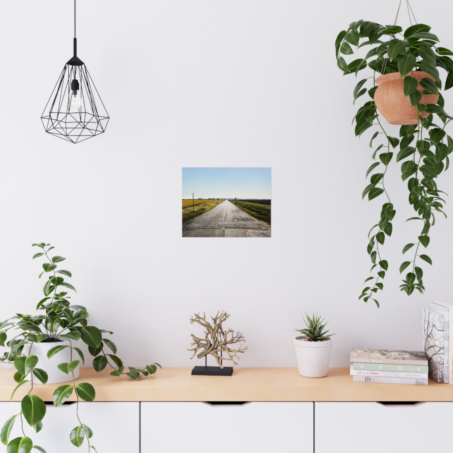 Italian road lanscape photograph fine art poster wall art photo