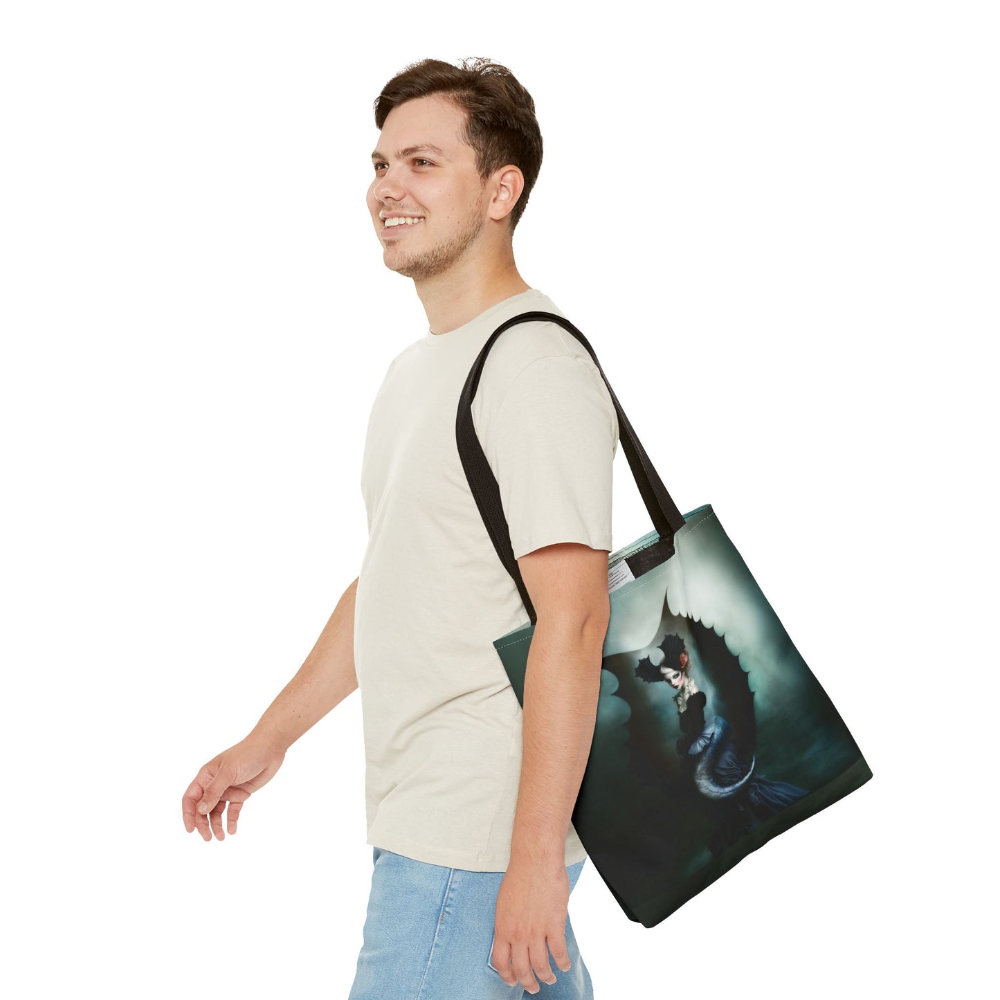 Gothic mermaid Tote Bag