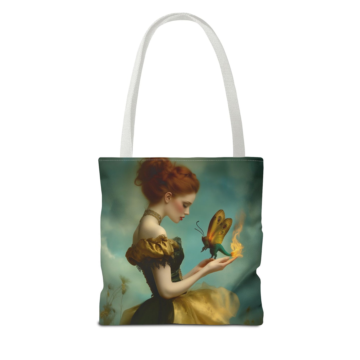 Fire Tote Bag double sided different images