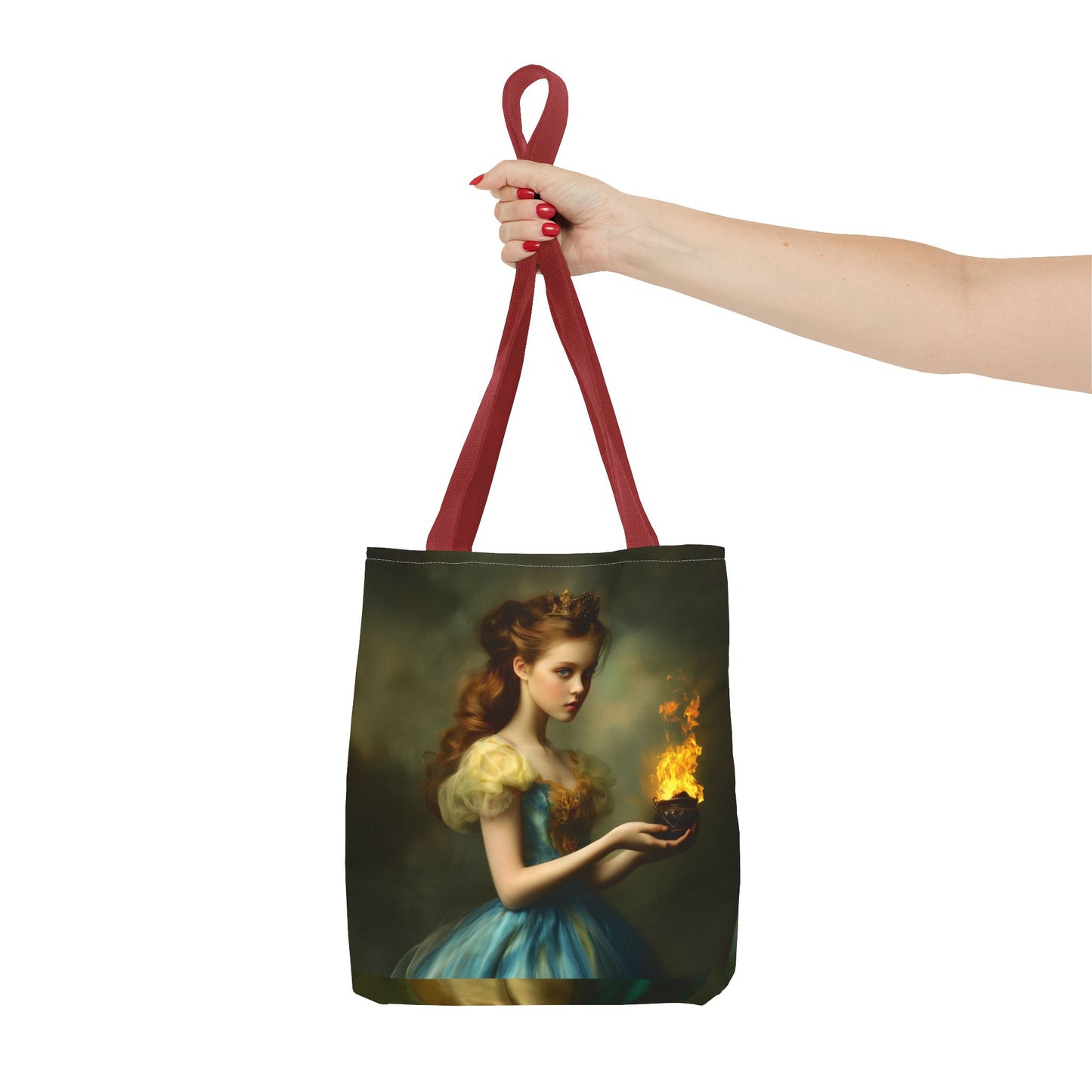 Fire Tote Bag double sided different images