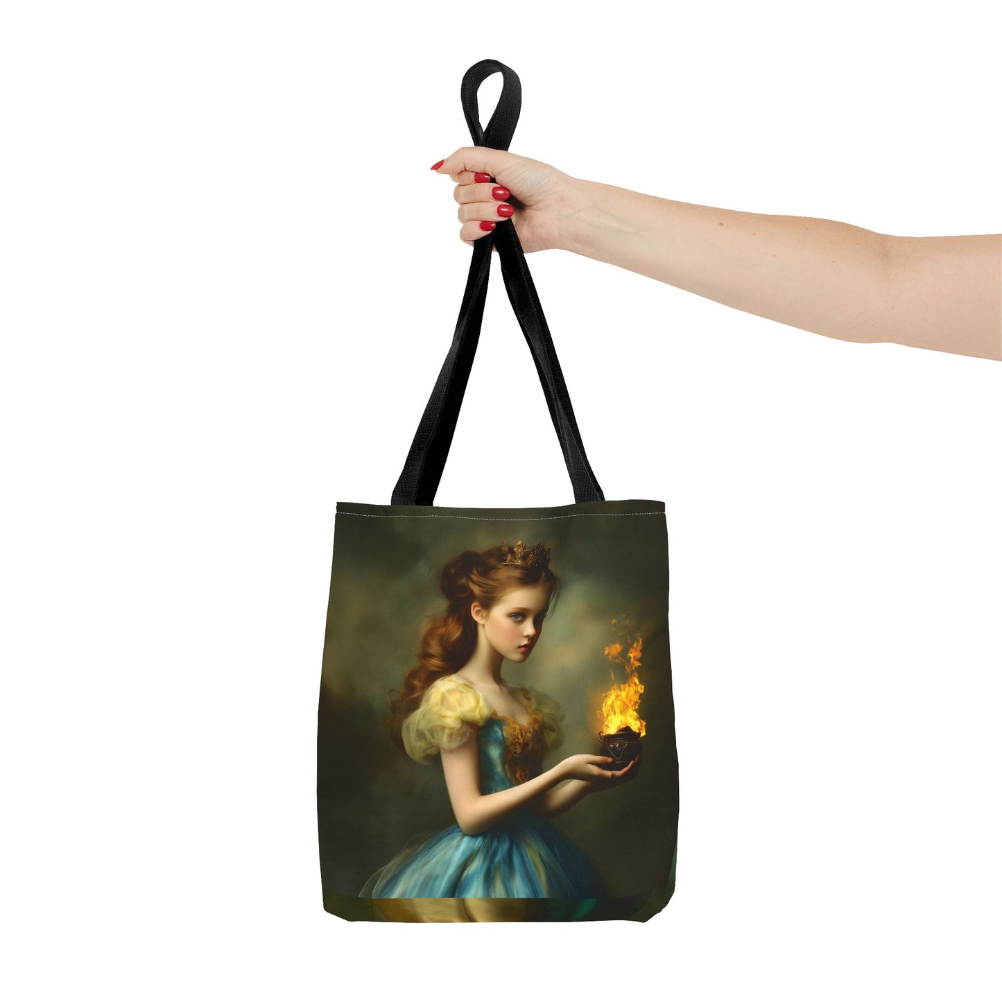 Fire Tote Bag double sided different images