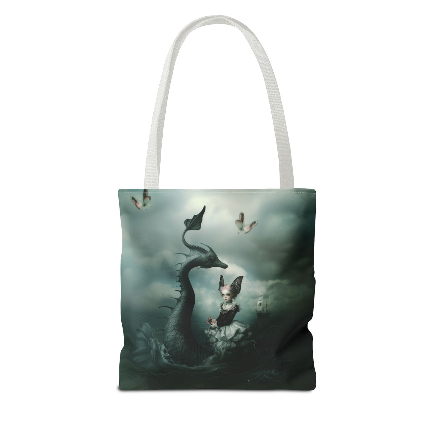 Gothic mermaid Tote Bag