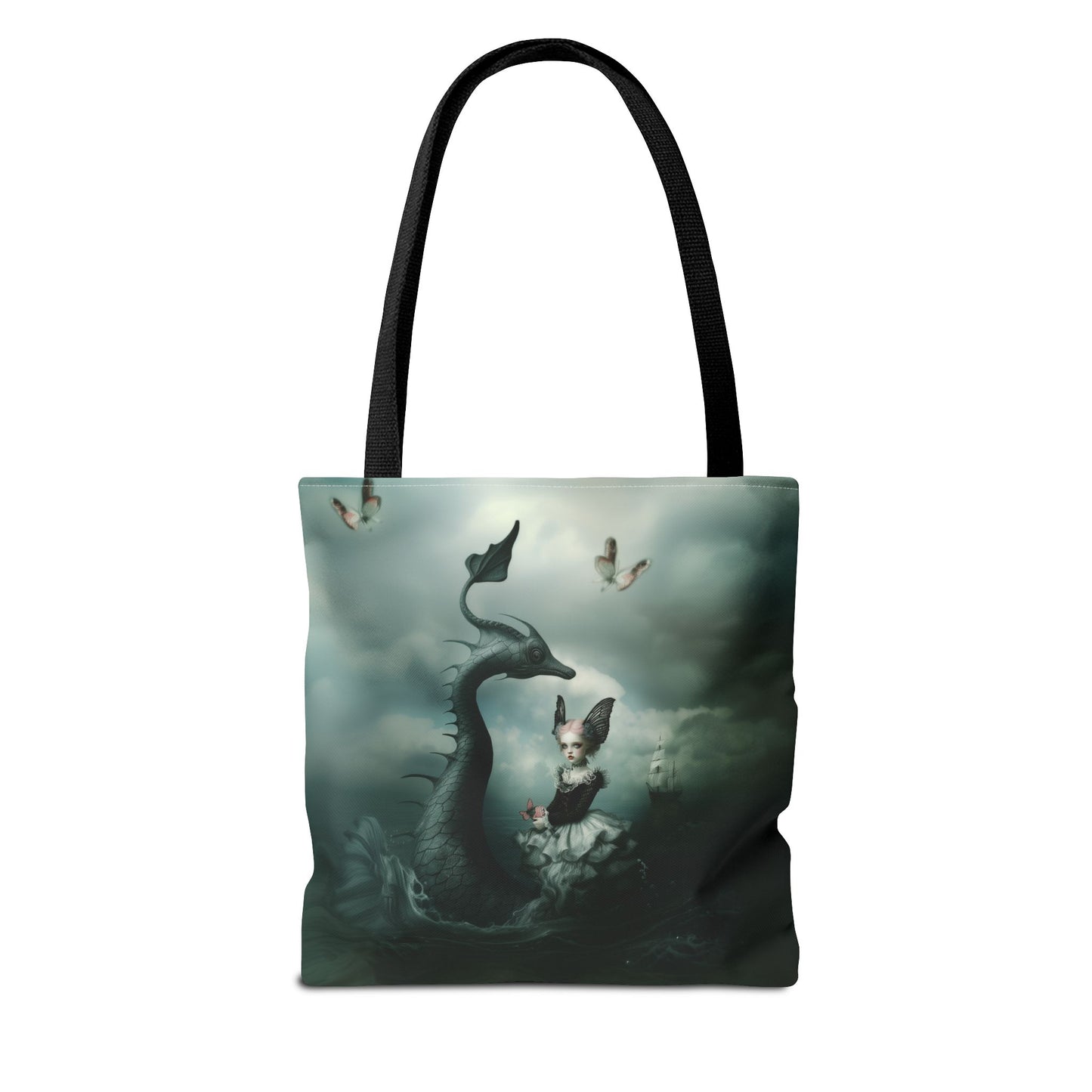 Gothic mermaid Tote Bag