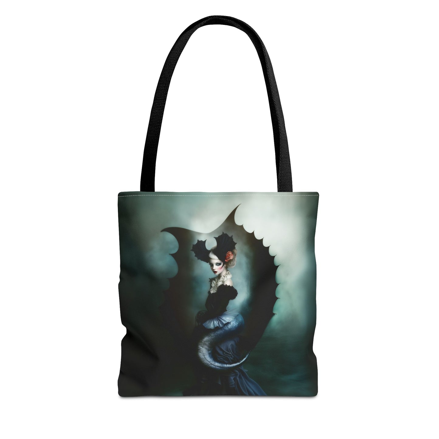 Gothic mermaid Tote Bag