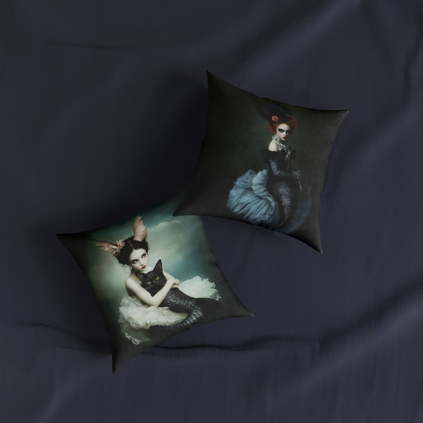Mermaid Catfish pillow