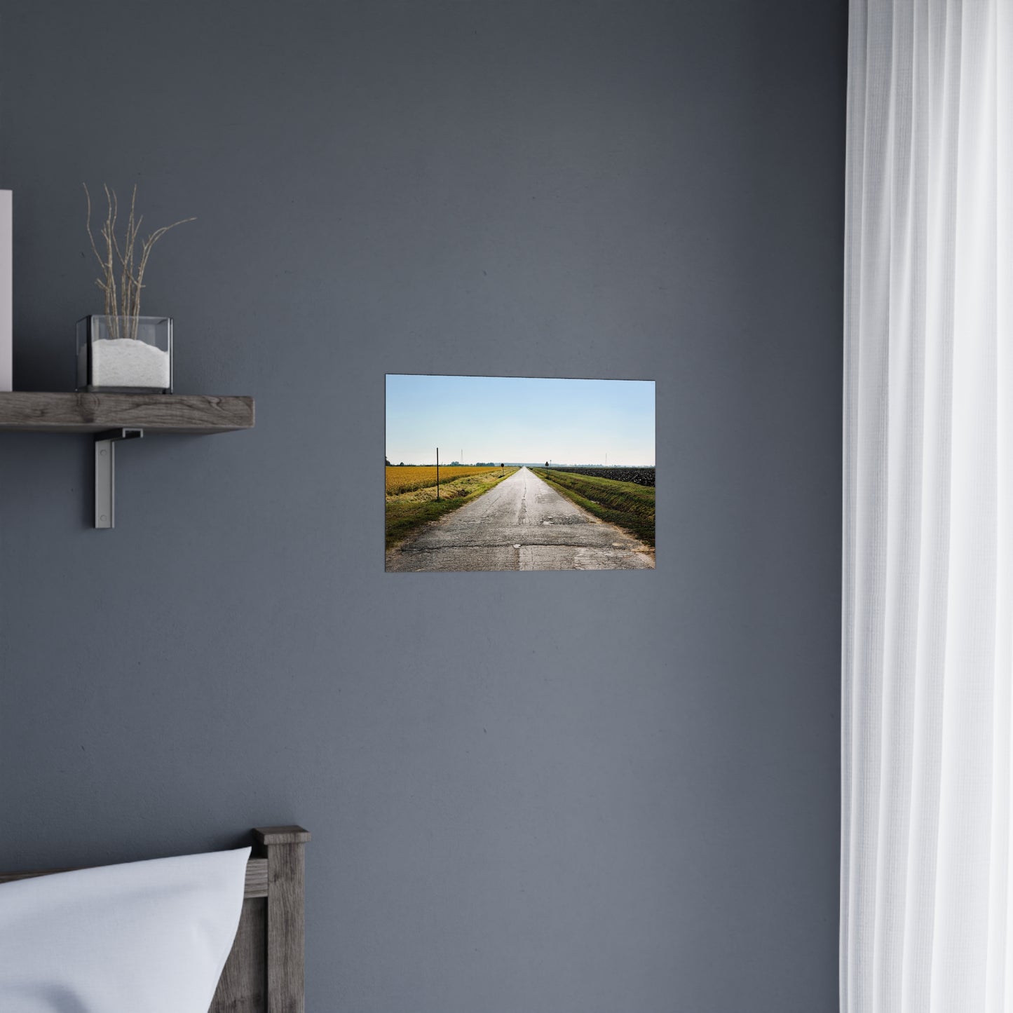 Italian road lanscape photograph fine art poster wall art photo