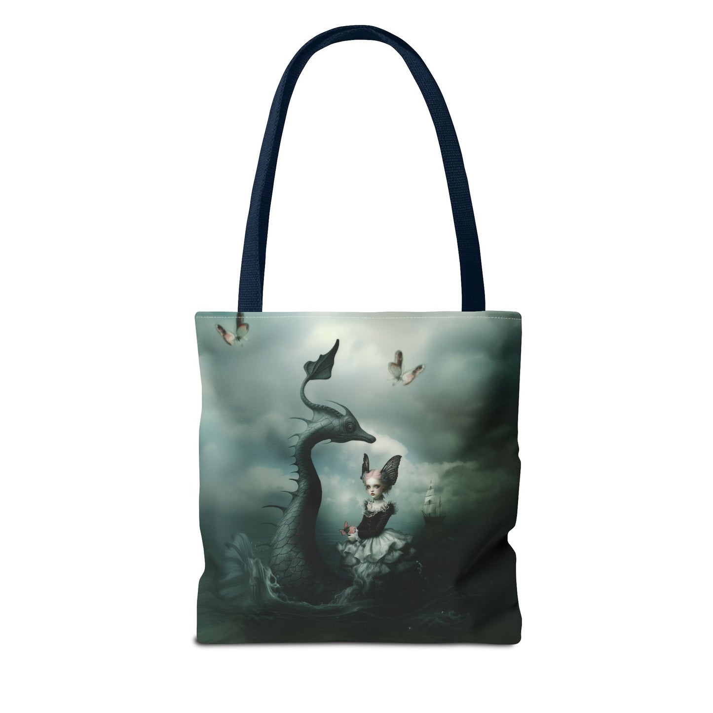 Gothic mermaid Tote Bag
