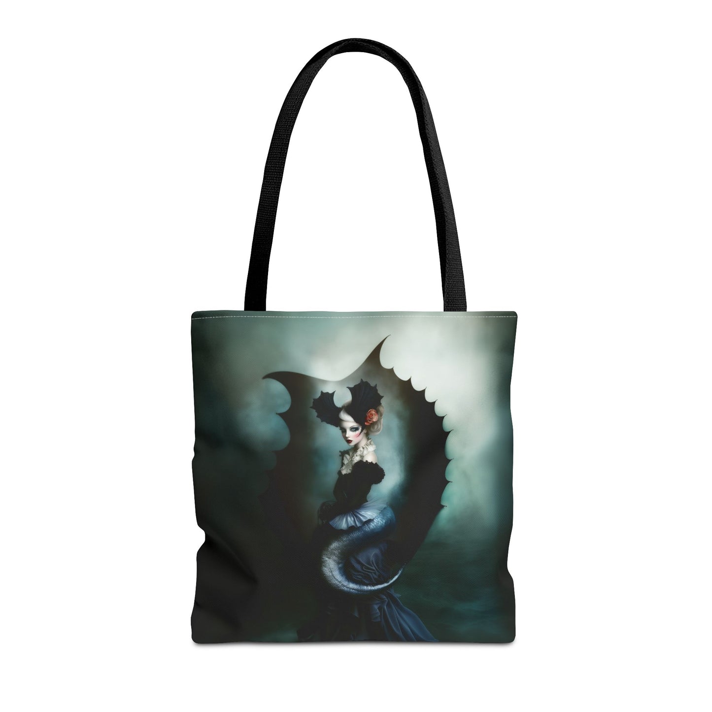 Gothic mermaid Tote Bag