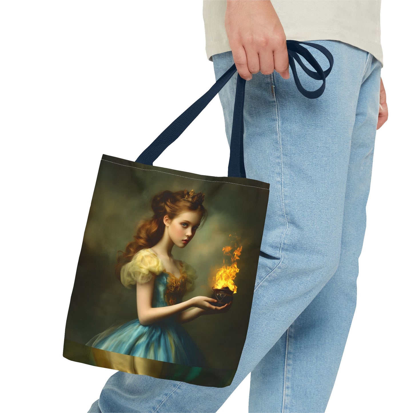Fire Tote Bag double sided different images