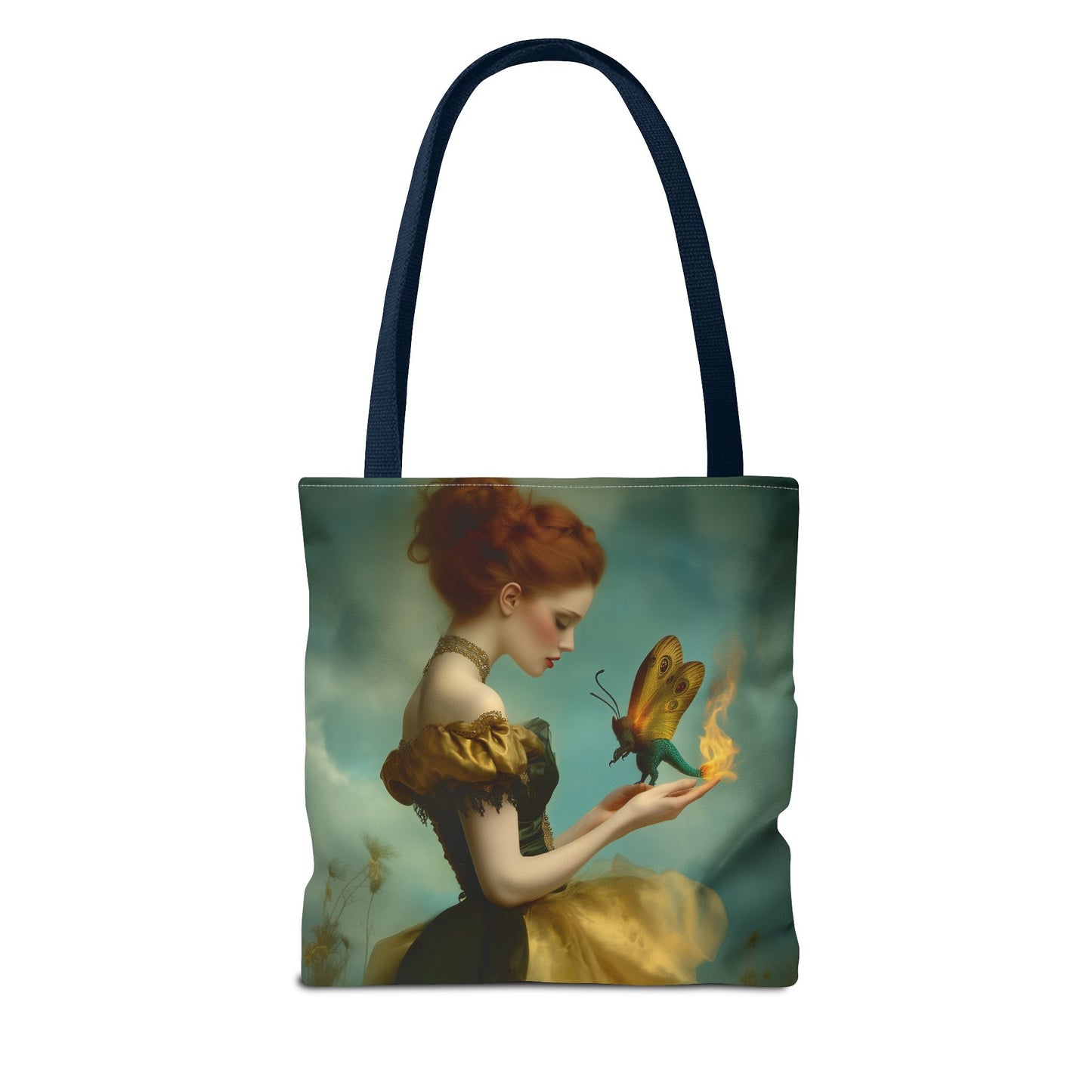 Fire Tote Bag double sided different images