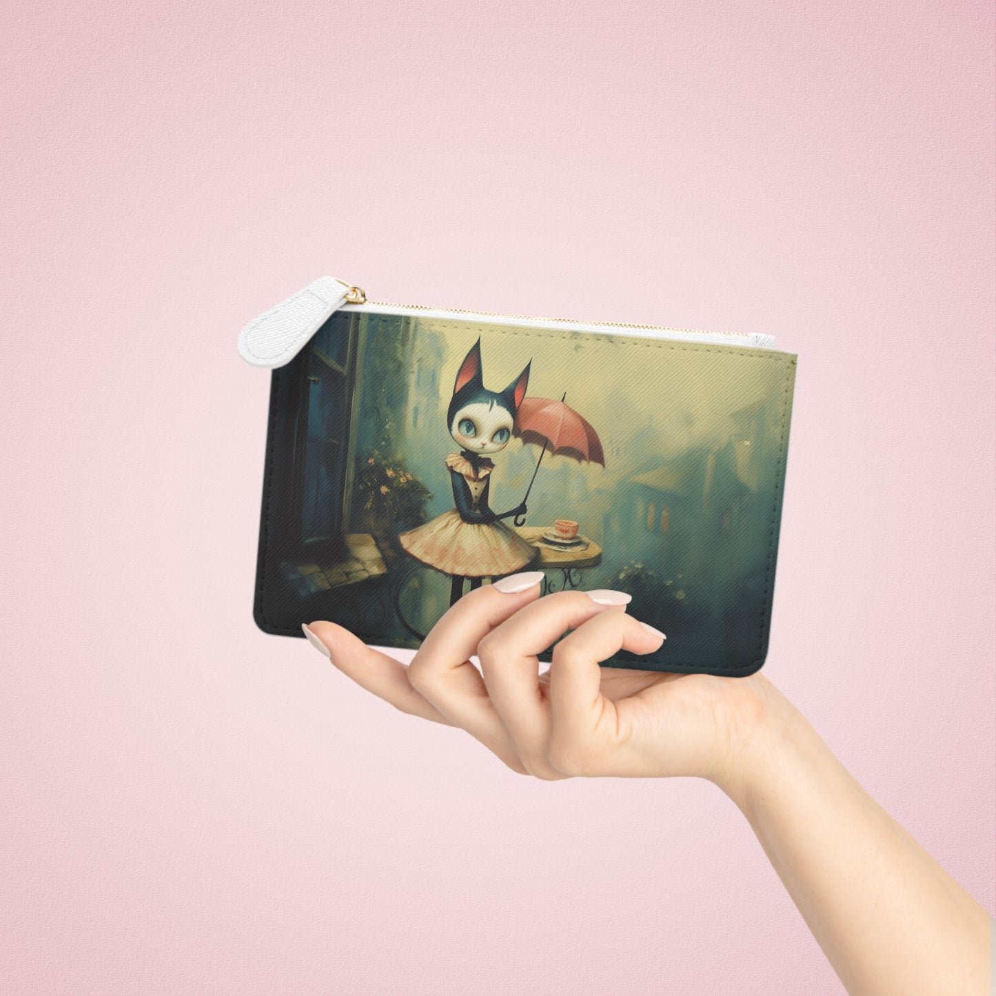 Cat Mini Clutch Bag