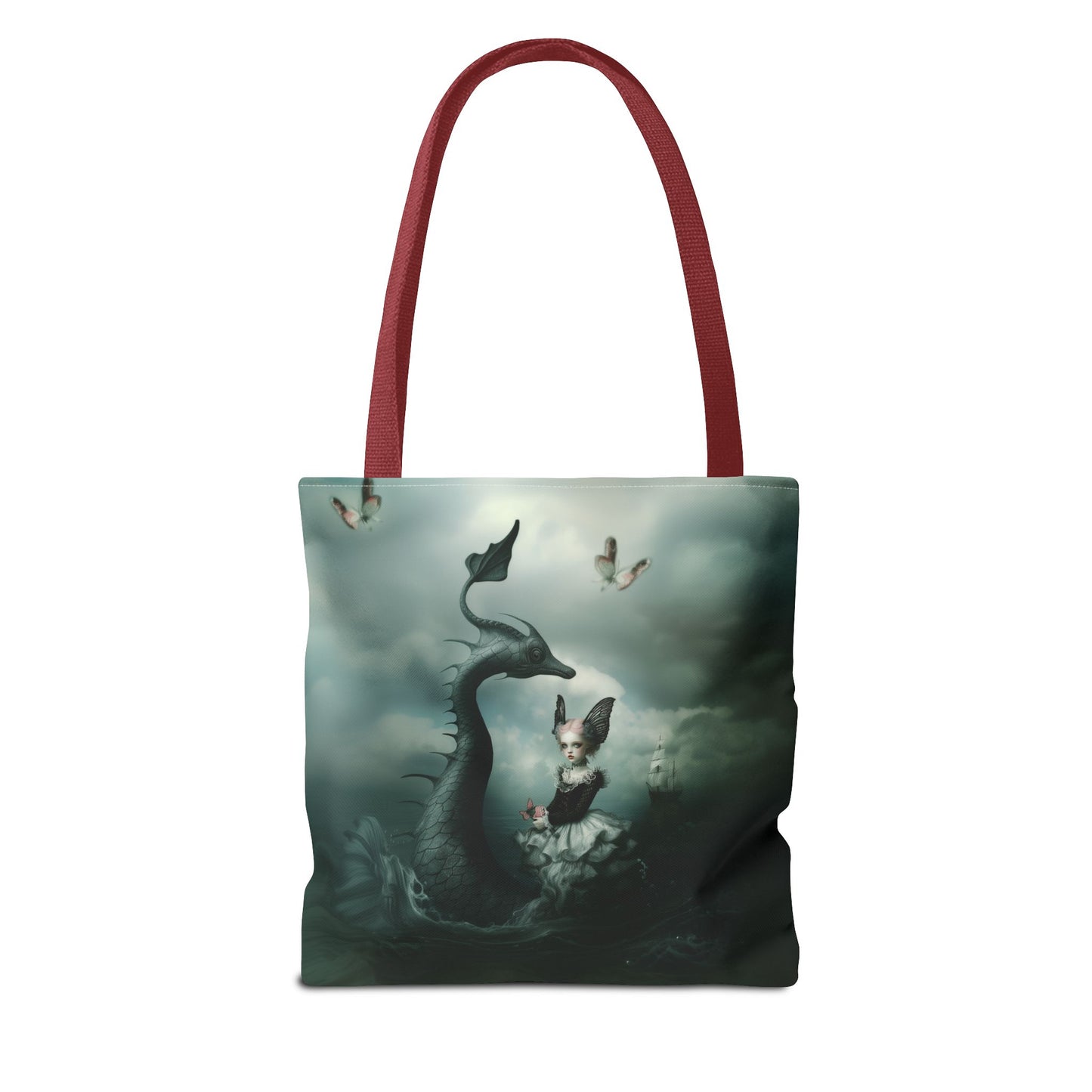 Gothic mermaid Tote Bag