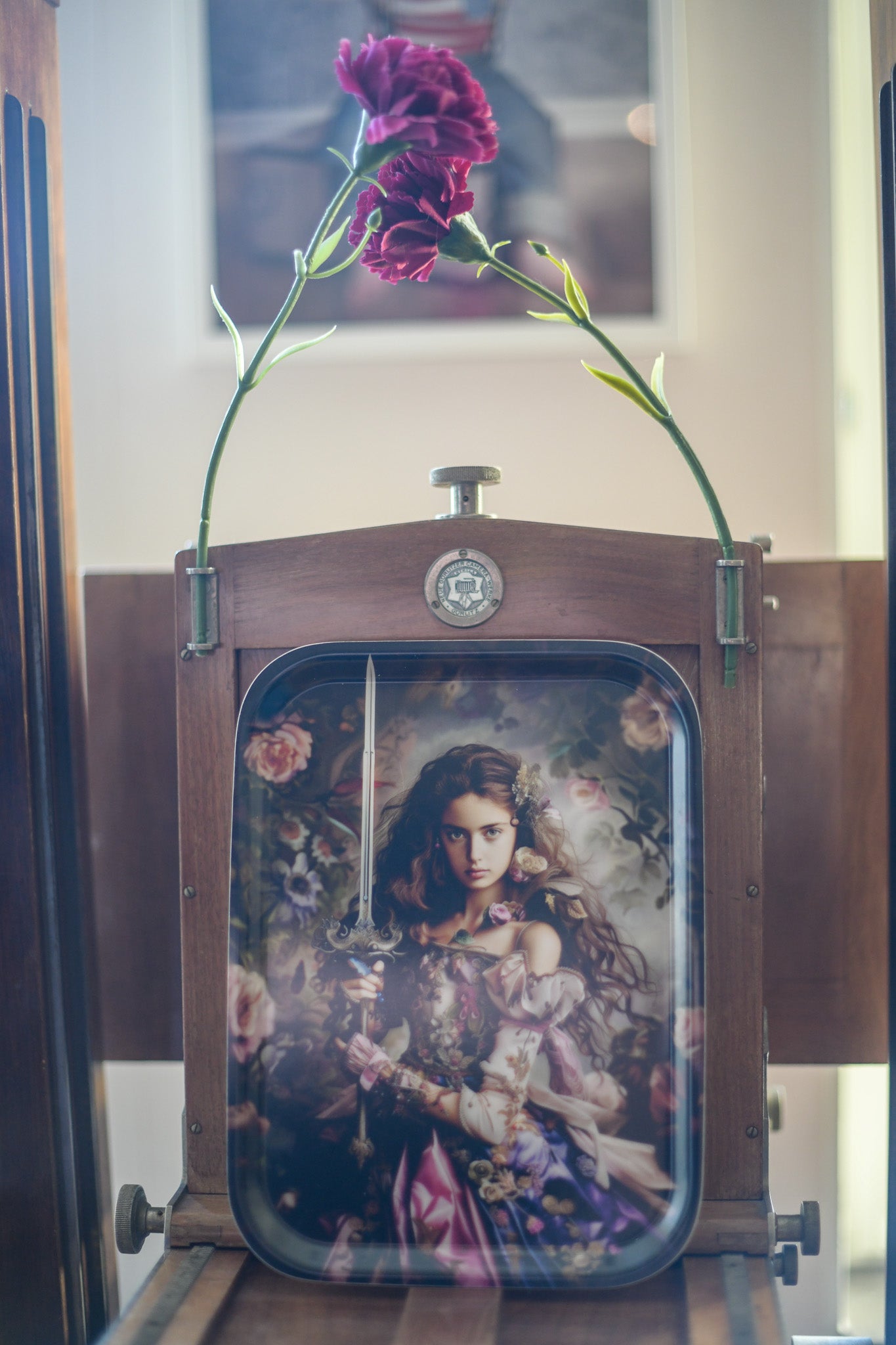 Warrior princess tray 20x27cm