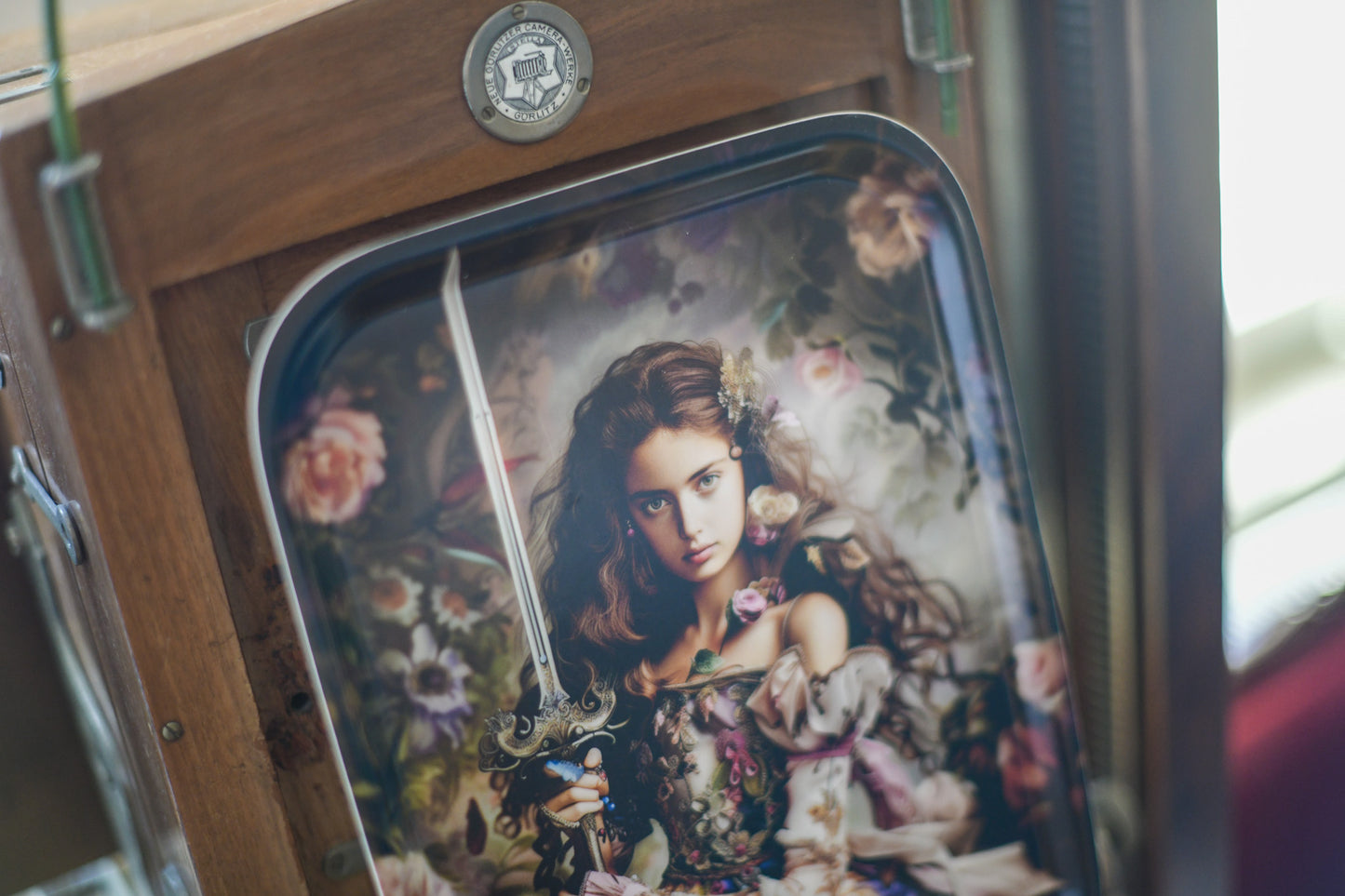 Warrior princess tray 20x27cm
