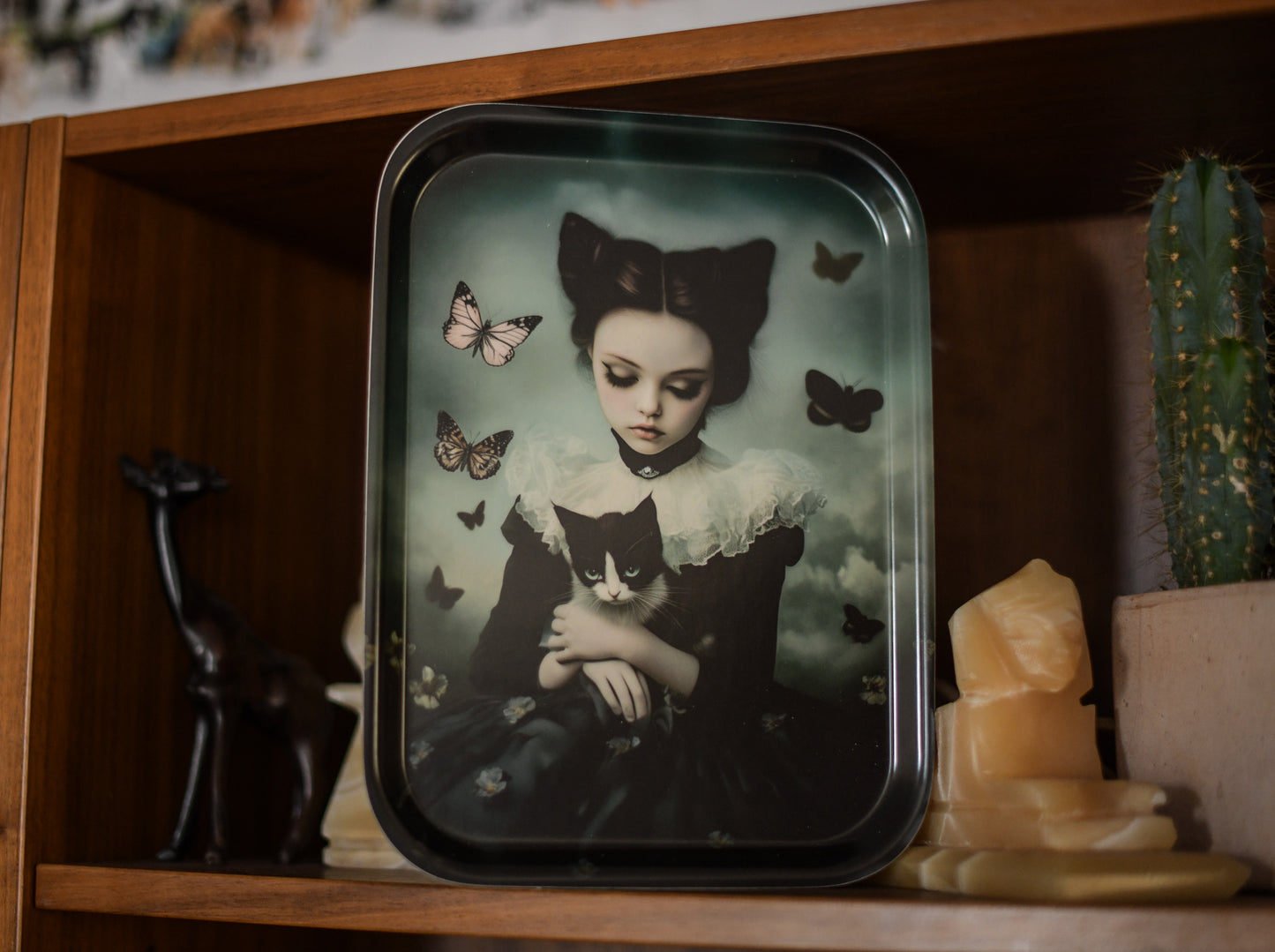 Catgirl tray 20x27cm