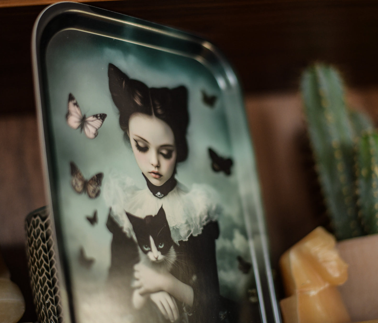 Catgirl tray 20x27cm