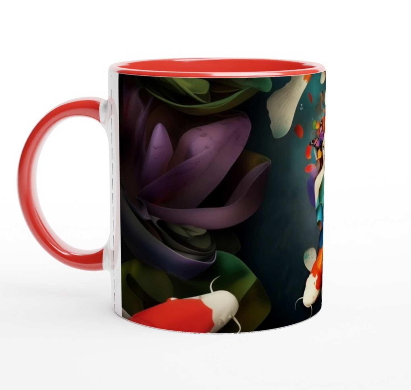Coy fish art Mug