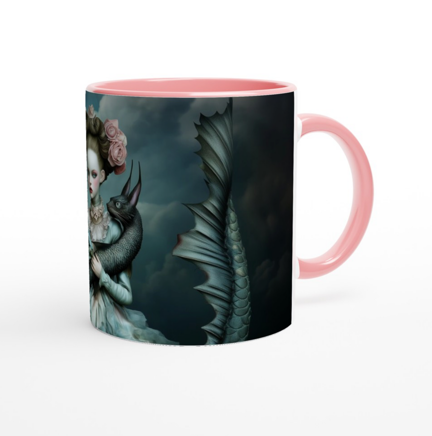 Gothic mermaid Mug
