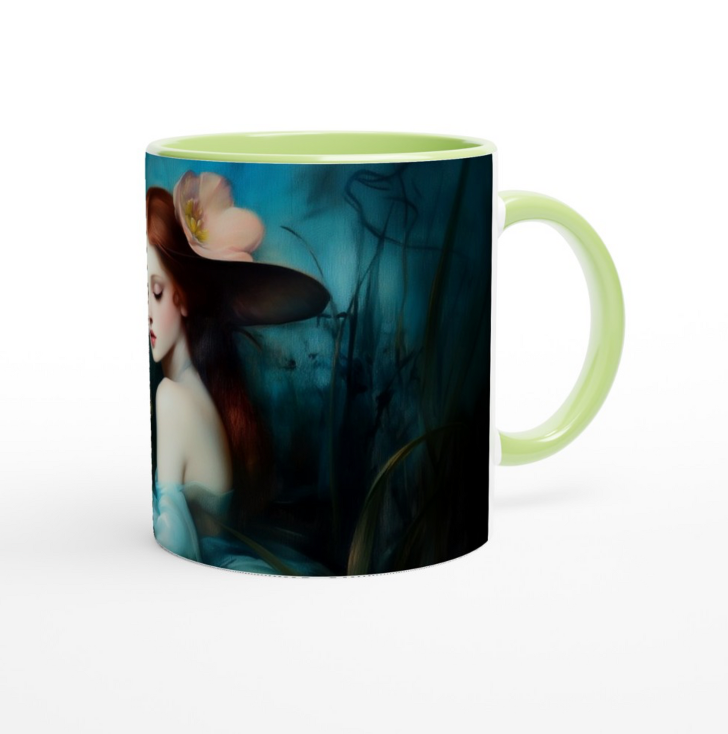 Art deco water nymph Mug
