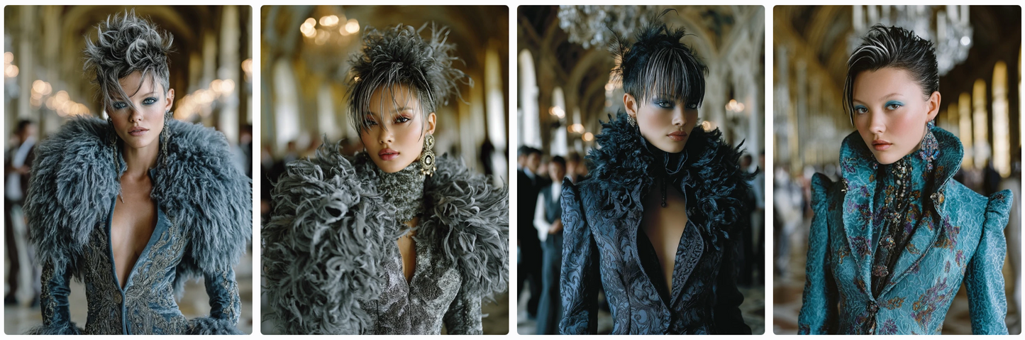 60 Haute Couture Pet-Inspired - Fashion Editorial Prompts