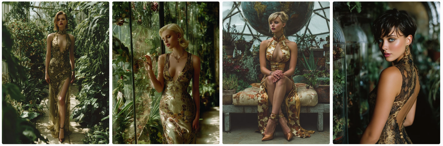 60 Haute Couture Pet-Inspired - Fashion Editorial Prompts