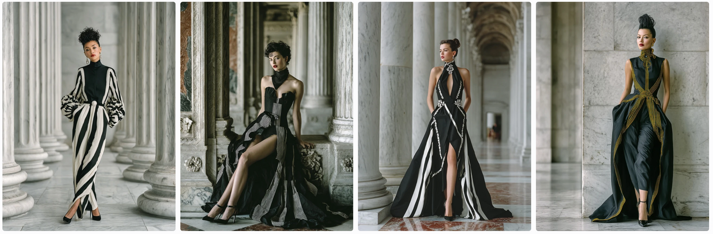 60 Haute Couture Pet-Inspired - Fashion Editorial Prompts