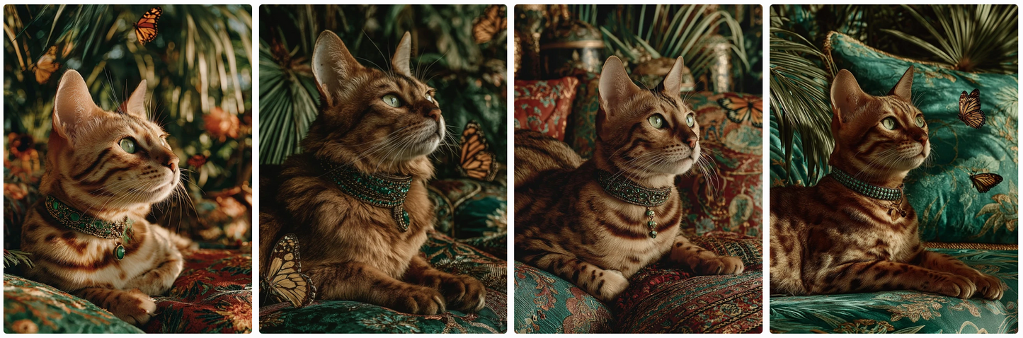 50 fashion prompts-with and inspired by cats