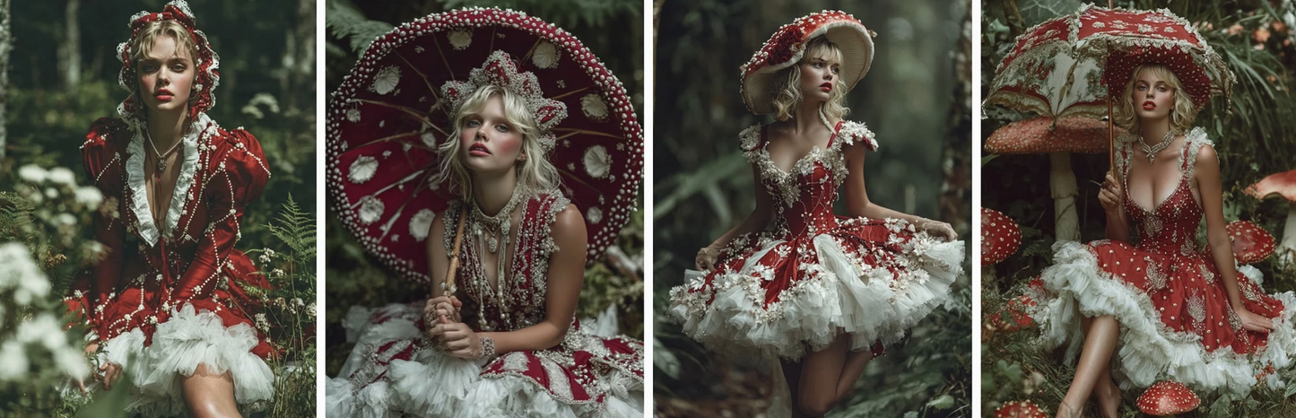 Garden of forbidden fruits and herbs- 60 haute couture prompts