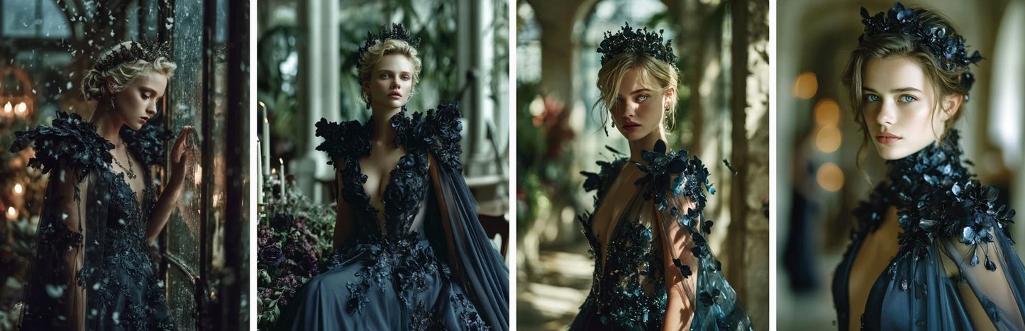 Garden of forbidden fruits and herbs- 60 haute couture prompts