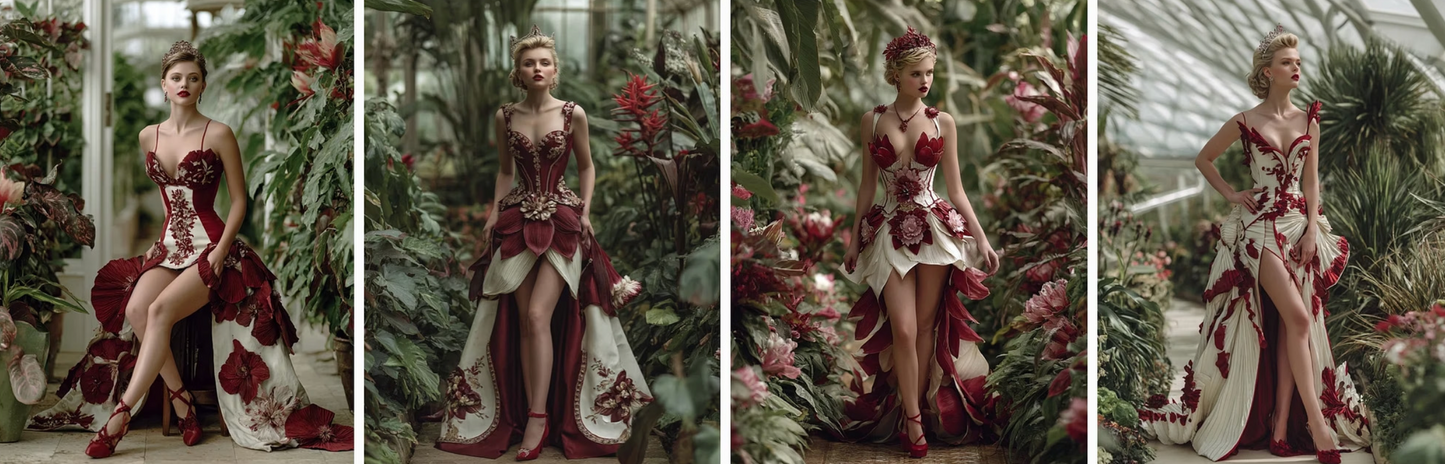 Garden of forbidden fruits and herbs- 60 haute couture prompts