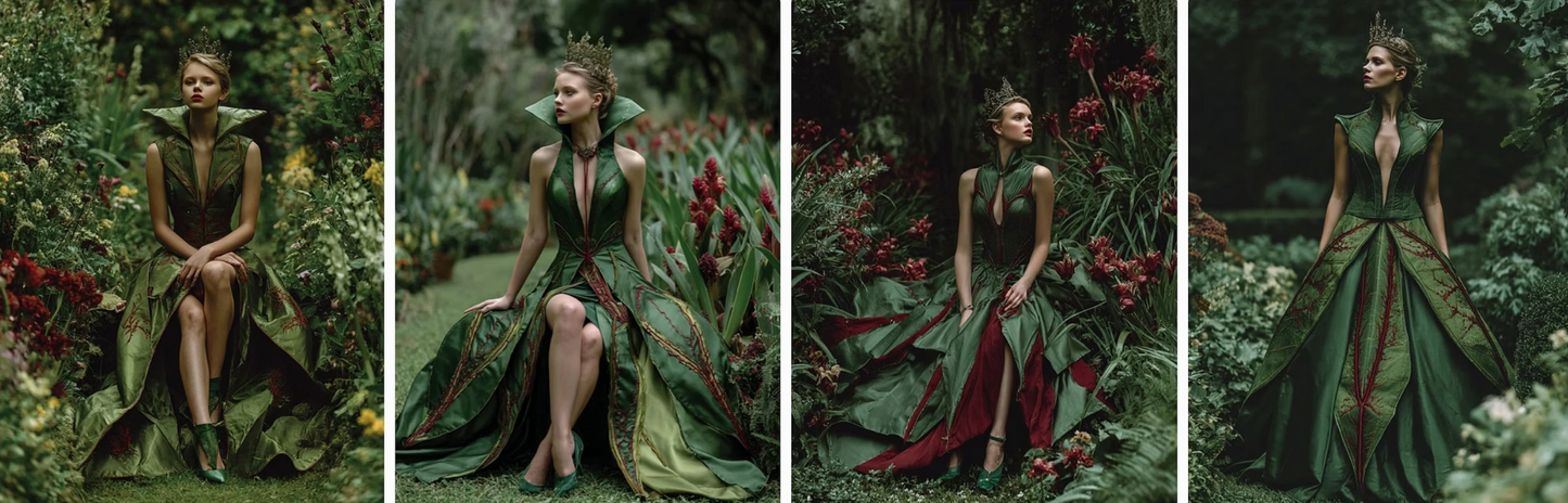 Garden of forbidden fruits and herbs- 60 haute couture prompts