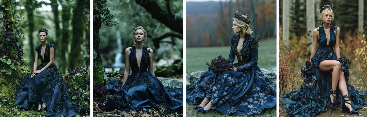 Garden of forbidden fruits and herbs- 60 haute couture prompts