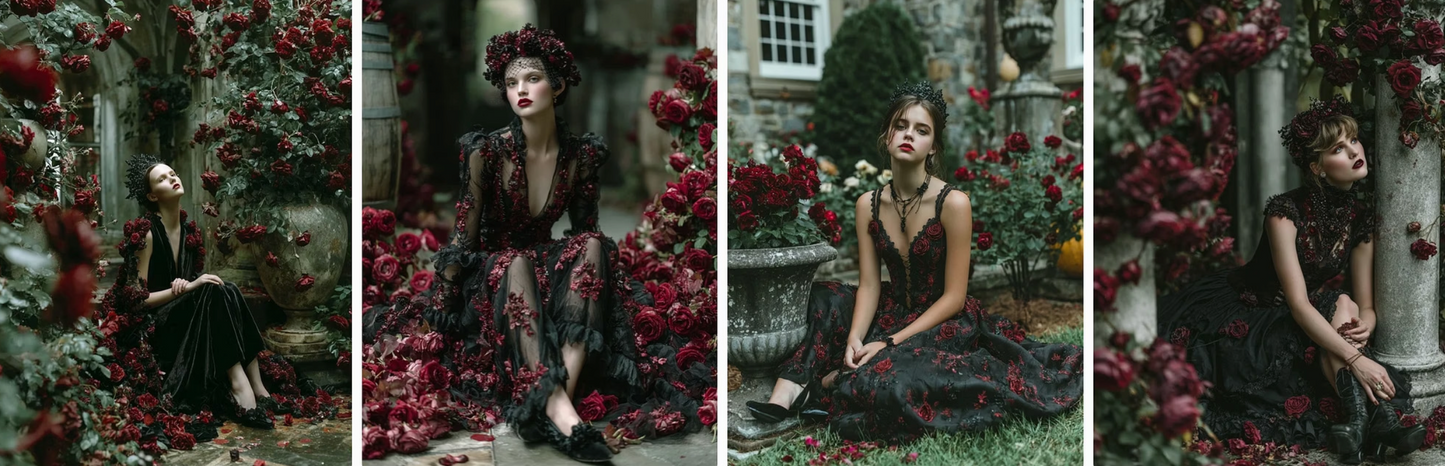 Garden of forbidden fruits and herbs- 60 haute couture prompts