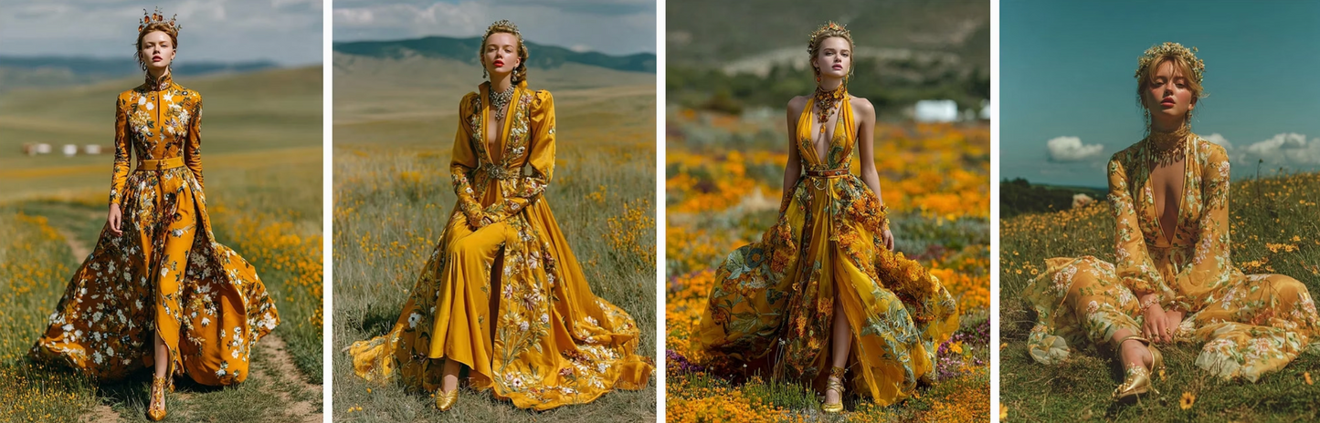 Garden of forbidden fruits and herbs- 60 haute couture prompts