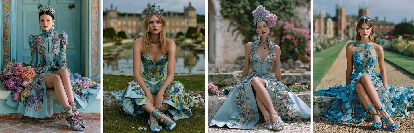 Garden of forbidden fruits and herbs- 60 haute couture prompts