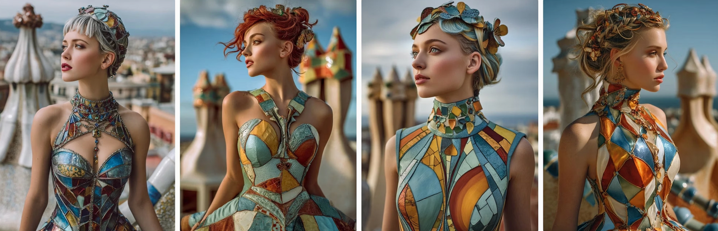 Couture x Architecture — 60 AI Fashion Prompts Inspired by Iconic Structures