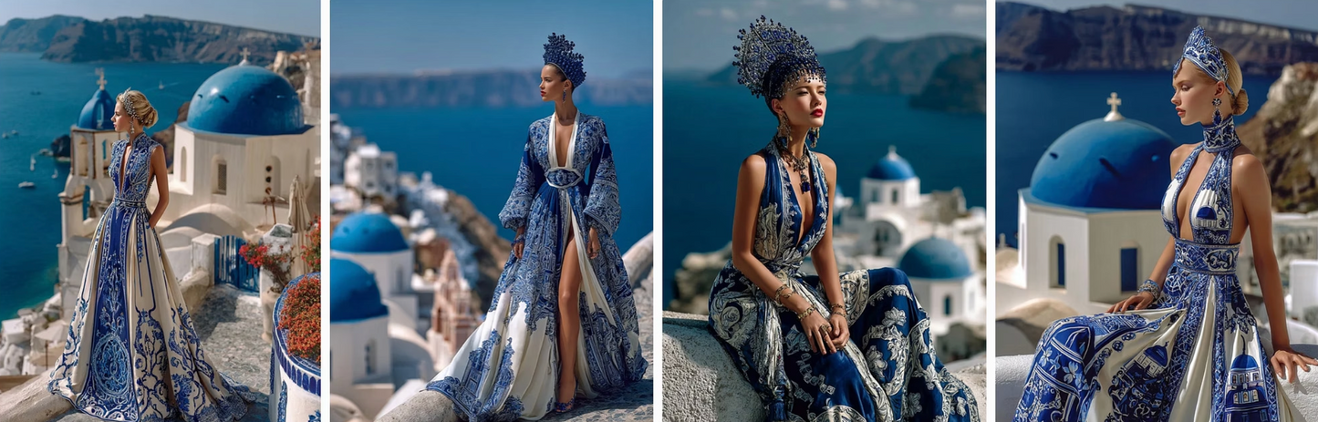 Couture x Architecture — 60 AI Fashion Prompts Inspired by Iconic Structures