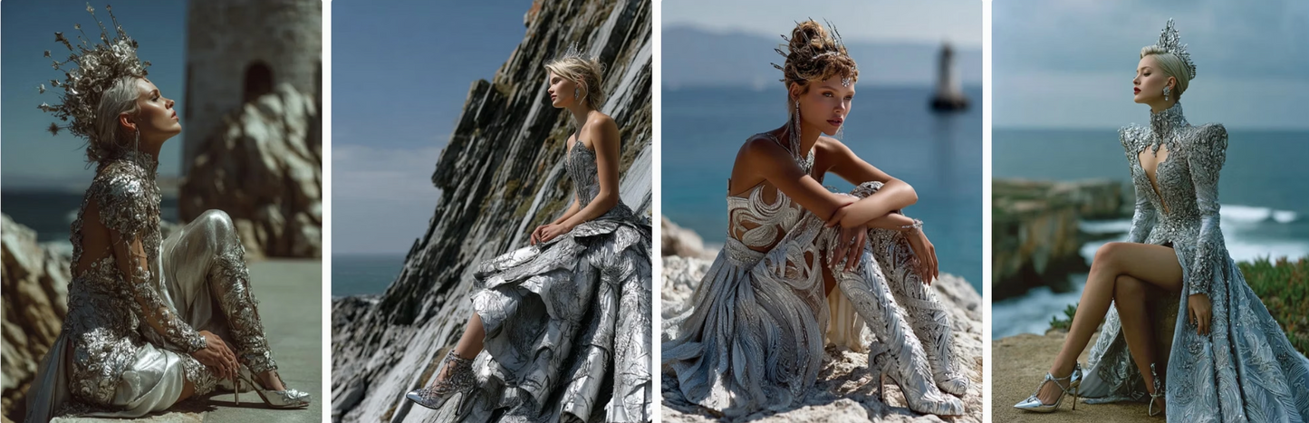 Couture x Architecture — 60 AI Fashion Prompts Inspired by Iconic Structures