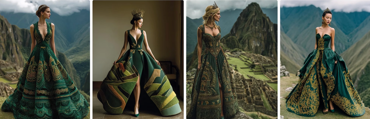 Couture x Architecture — 60 AI Fashion Prompts Inspired by Iconic Structures