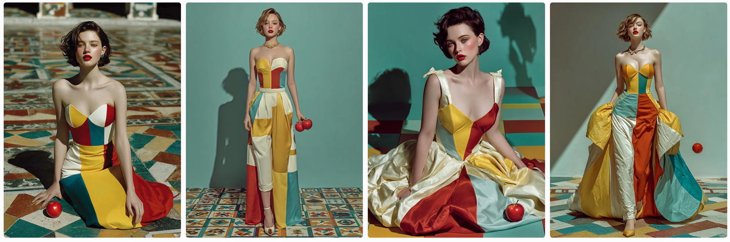 60 Snow White Haute Couture Prompts inspired by art and photographers– Illustrated Editorial Collection