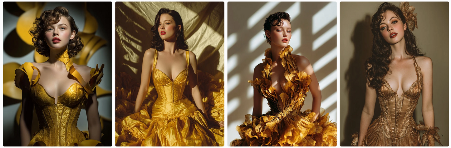 Belle Haute Couture Artist Collection – 70 Editorial Prompts