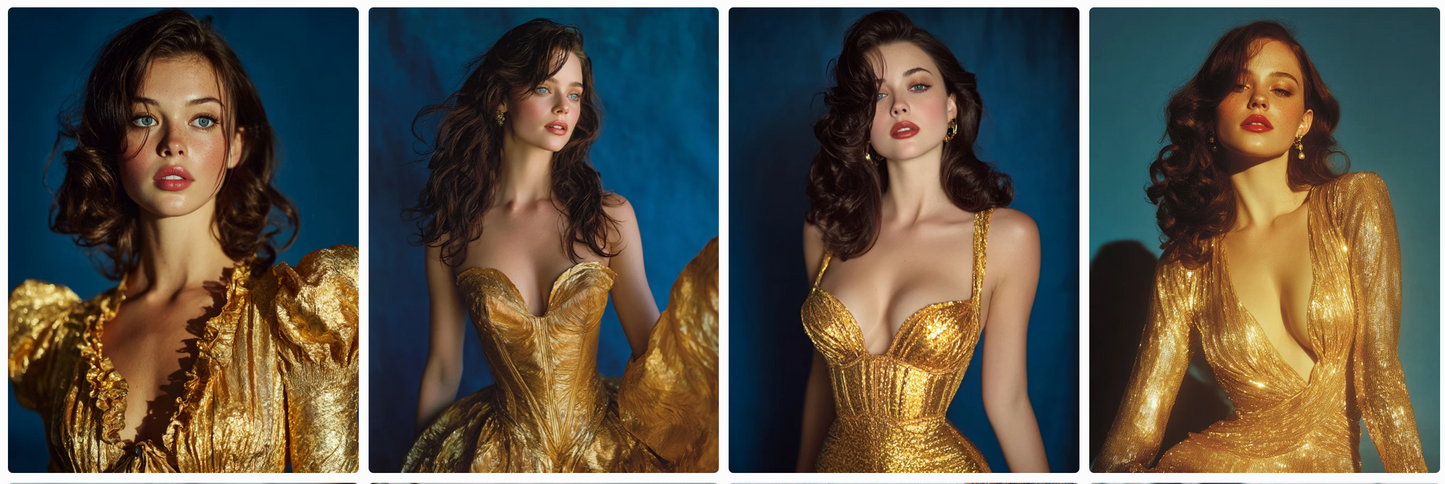 Belle Haute Couture Artist Collection – 70 Editorial Prompts