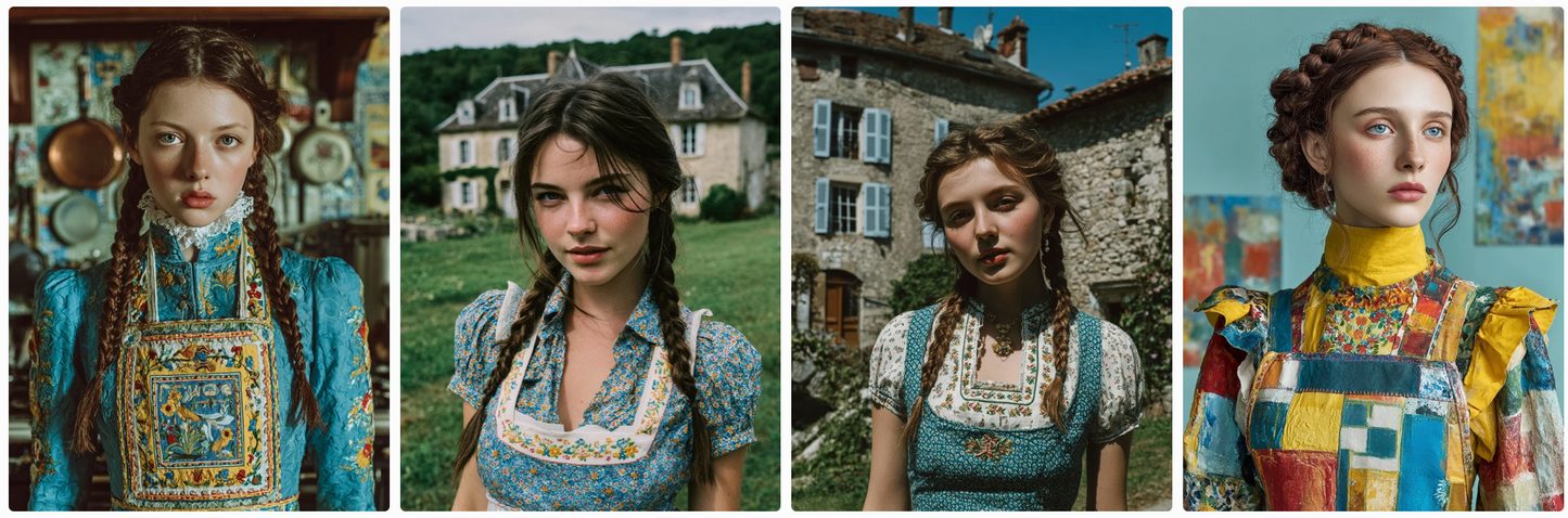 Belle Haute Couture Artist Collection – 70 Editorial Prompts