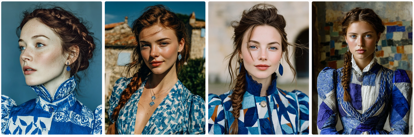 Belle Haute Couture Artist Collection – 70 Editorial Prompts