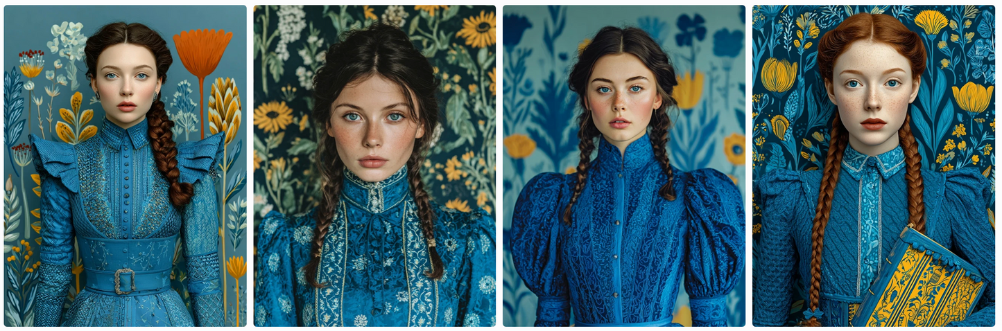 Belle Haute Couture Artist Collection – 70 Editorial Prompts