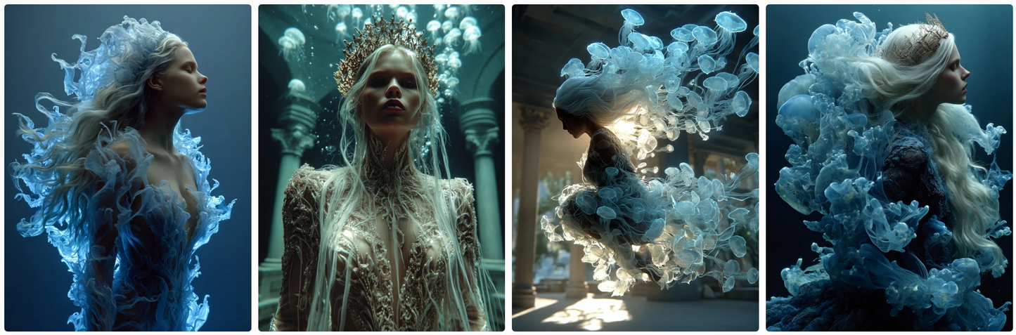 Haute Couture on Ghosts – 70 Prompt Collection
