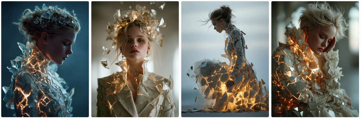 Haute Couture on Ghosts – 70 Prompt Collection